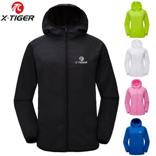 X-TIGER Áo Khoác Chống Gió / Tia UV Vải Mỏng Thời Trang Mùa Hè Cho Nam Và Nữ