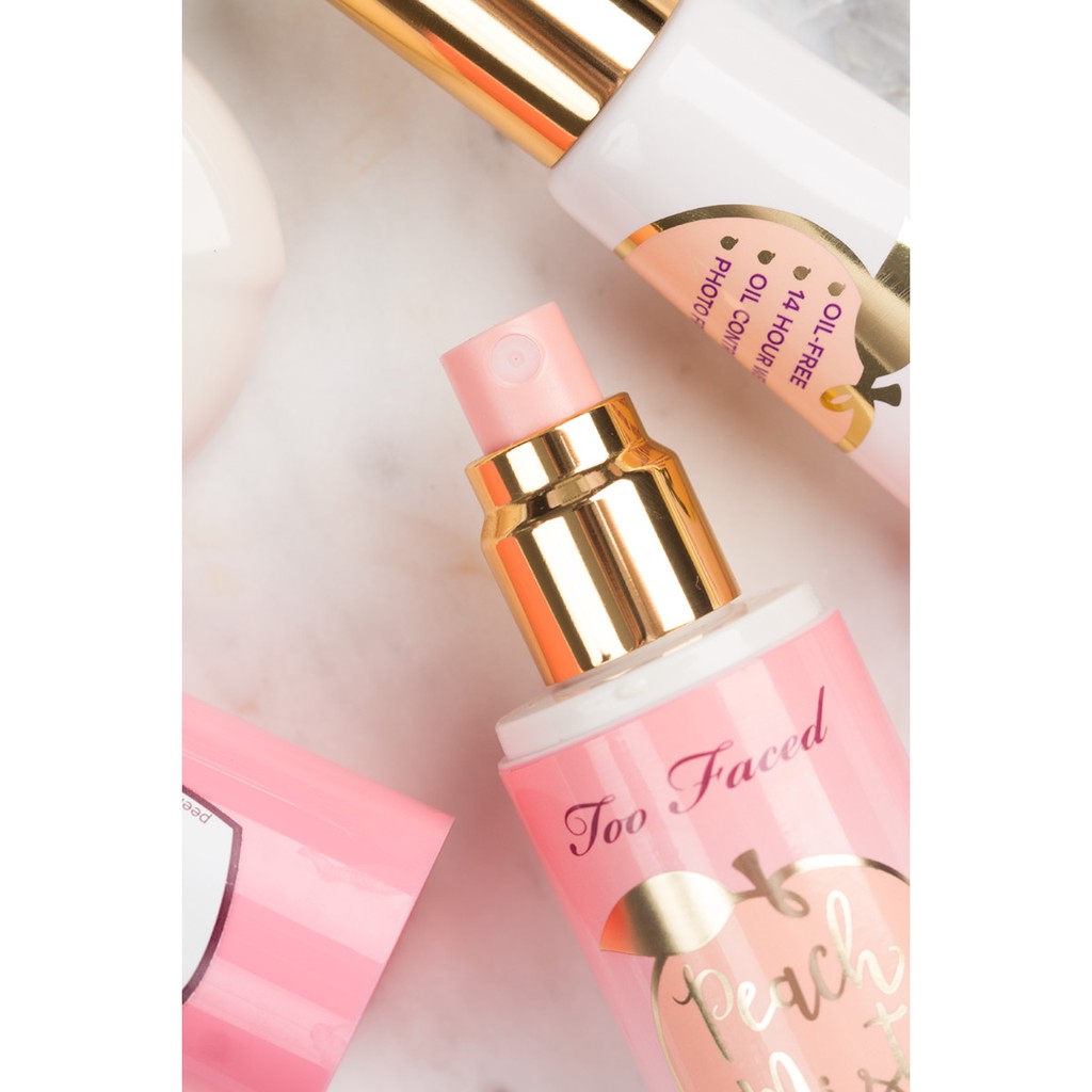  Xịt khóa makeup Too Faced Peach Mist Mattifying Setting Spray | BigBuy360 - bigbuy360.vn