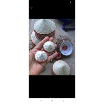 combo 20 nón lá mini đội búp bê