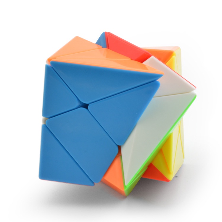 Rubik biến thể tam giác, hình trụ, hình lục giác, hình táo, hình quả chuối, hình quả chanh