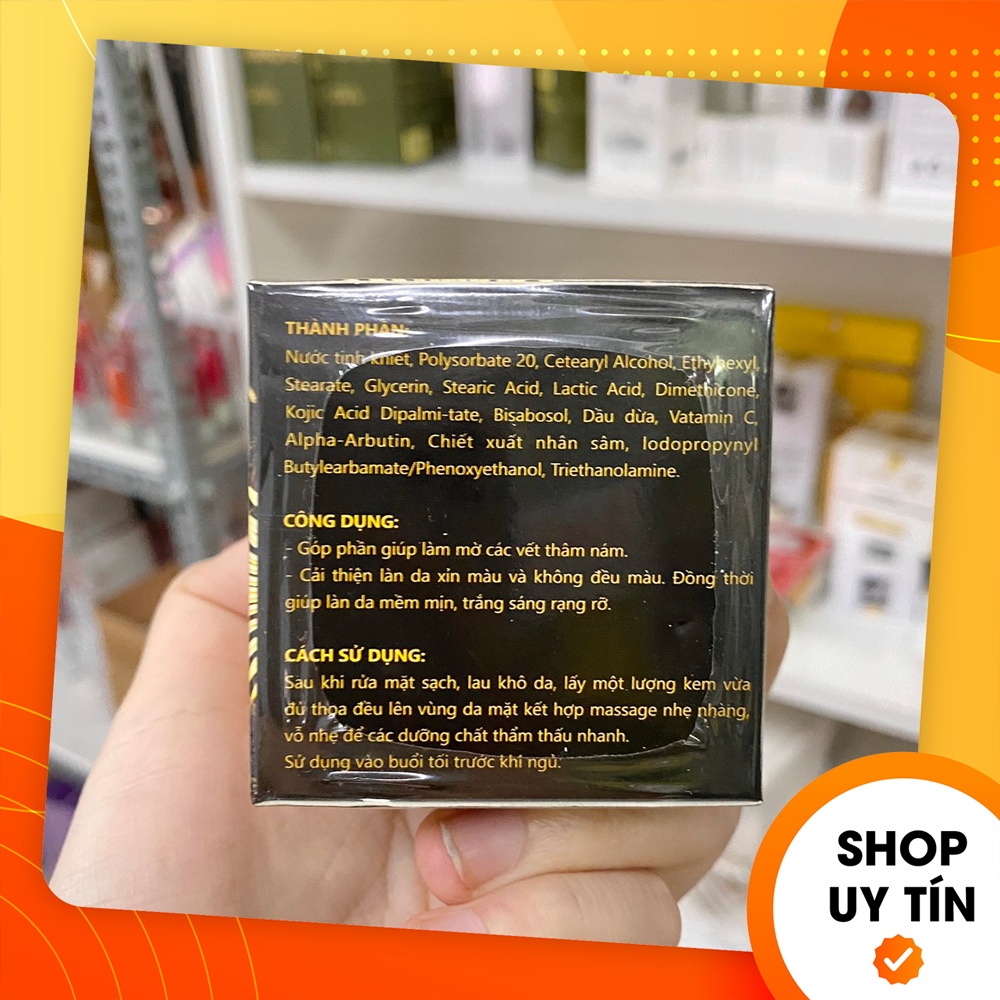 [Chính hãng] Kem Face Nicos Cốt Nám Đông Y Hộp Đen 10g - Thanh Nhi Nikos