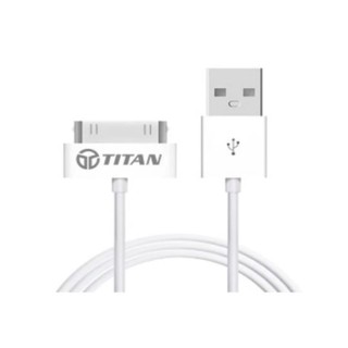 CÁP SẠC NHANH IPHONE 4 - THƯƠNG HIỆU CAO CẤP TITAN (CA04) - HÀNG CHÍNH HÃNG