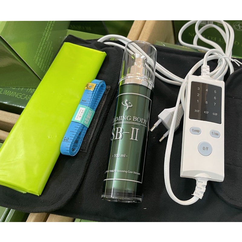 [CHÍNH HÃNG] Đai Điện Quấn Nóng Slimming Care SB II, Phiên Bản Cải Tiến, Có Tính Năng Hẹn Giờ