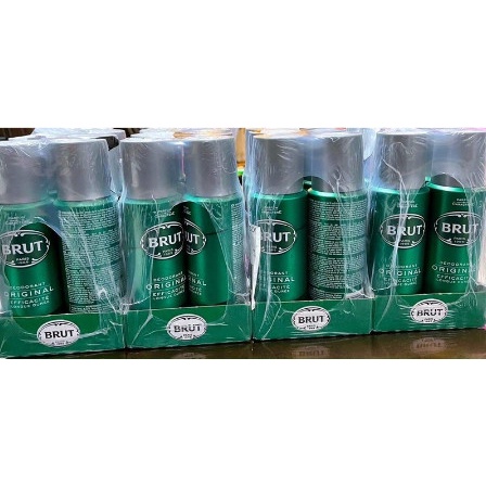 Xịt thơm khử mùi toàn thân nam Brut Original 200ml hương nước hoa cổ điển