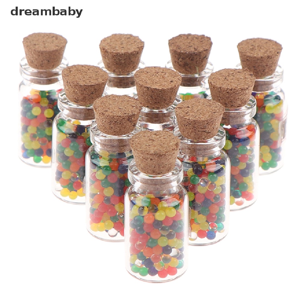 Set 10 lọ nhựa tỉ lệ 1/12 dùng để trang trí nhà búp bê