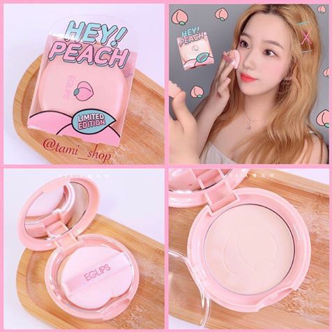 Phấn phủ đào (HEY! PEACH) BLUR POWDER PACT PEACH