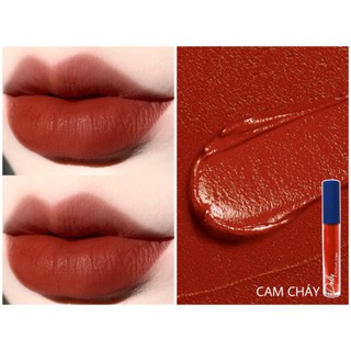 [Cam Cháy ]Son Dolly Blue Cao cấp Màu Cam Cháy