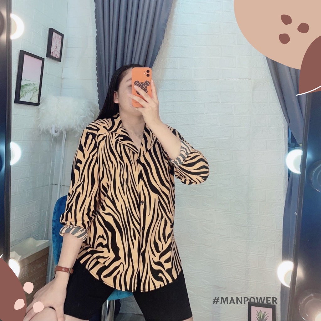 Áo sơ mi tay dài bigsize các loại sơ mi Dio - sơ mi vằn - sơ mi B ngoại cỡ từ 57-93kg SMTD