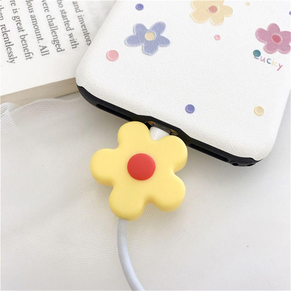 Phụ Kiện Bảo Vệ Dây Cáp Sạc USB Hình Hoạt Hình Đáng Yêu