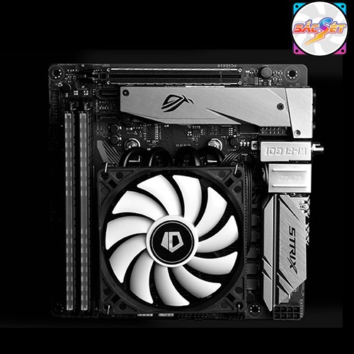 Quạt tản nhiệt cpu ID-Cooling IS-40X TDP 100W - Quạt cho case Mini ITX, hỗ trợ Intel & AMD (AM4)