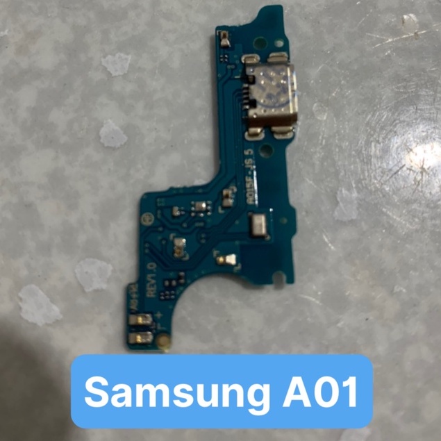Cụm đuôi sạc, micro Samsung Galaxy A01 2019, A015 zin hãng