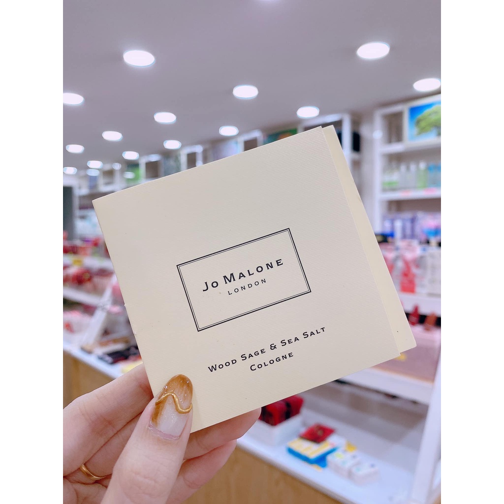 Vial Nước Hoa Jo malone Wood Sage and Sea Salt 1,5ml