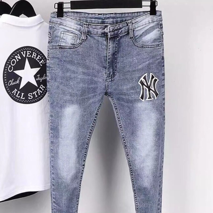 Quần Jean Nam chất bò màu xanh Muradfashion, Quần Bò nam co giãn mẫu mới hot trend 2021 NT7911