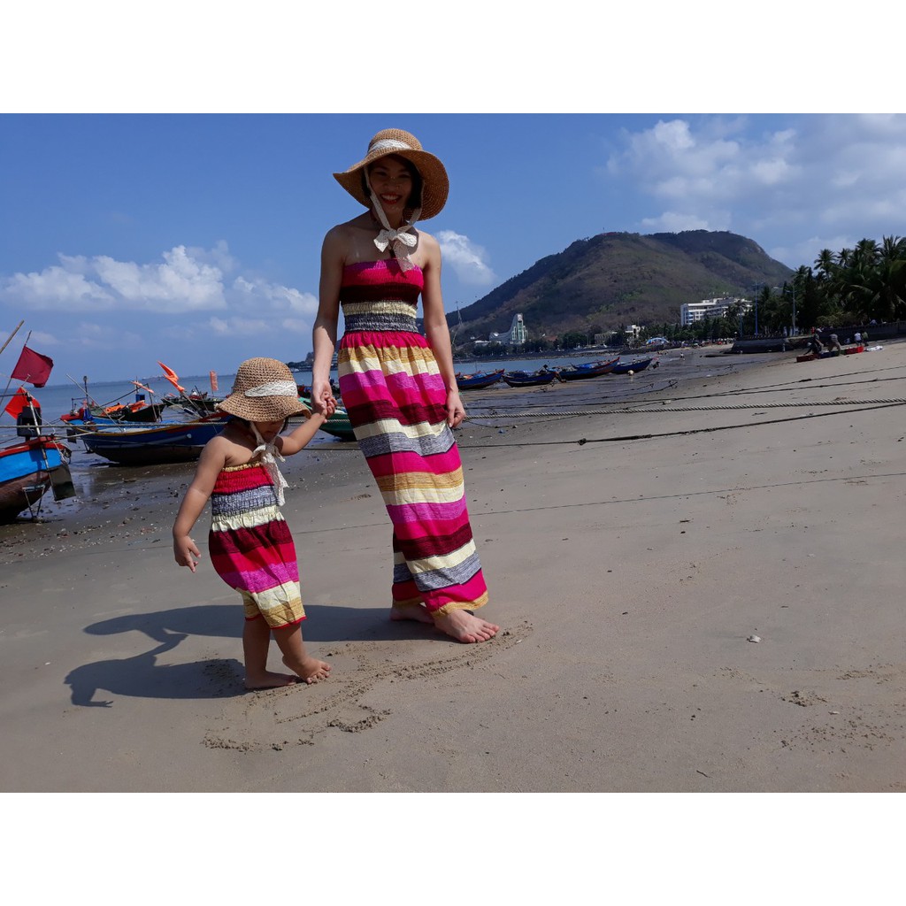 Set maxi mẹ và con gái [trên 20 màu]