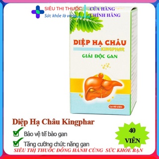 Diệp Hạ Châu Kingphar Tăng Cường Giải Độc Gan