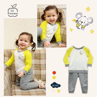 SL143 Bộ dài tay Chú chuột tinh nghịch La Pomme