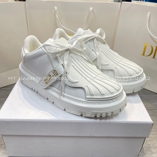 [Có sẵn][Ht Sneaker] Giày Sneaker Luxury Dior D.I.O.R ID Full White-Siêu Cấp