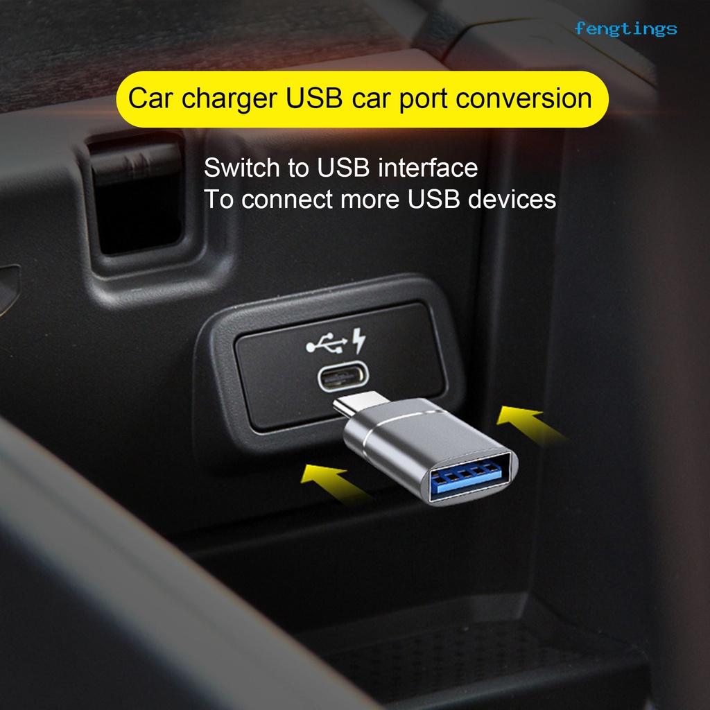 Đầu chuyển đổi từ Type-C sang USB 3.0 cho chuột bằng hợp kim nhôm