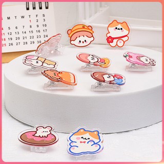 Kẹp giấy thiết kế hình nhân vật hoạt hình nhiều kiểu dáng dễ thương tiện dụng