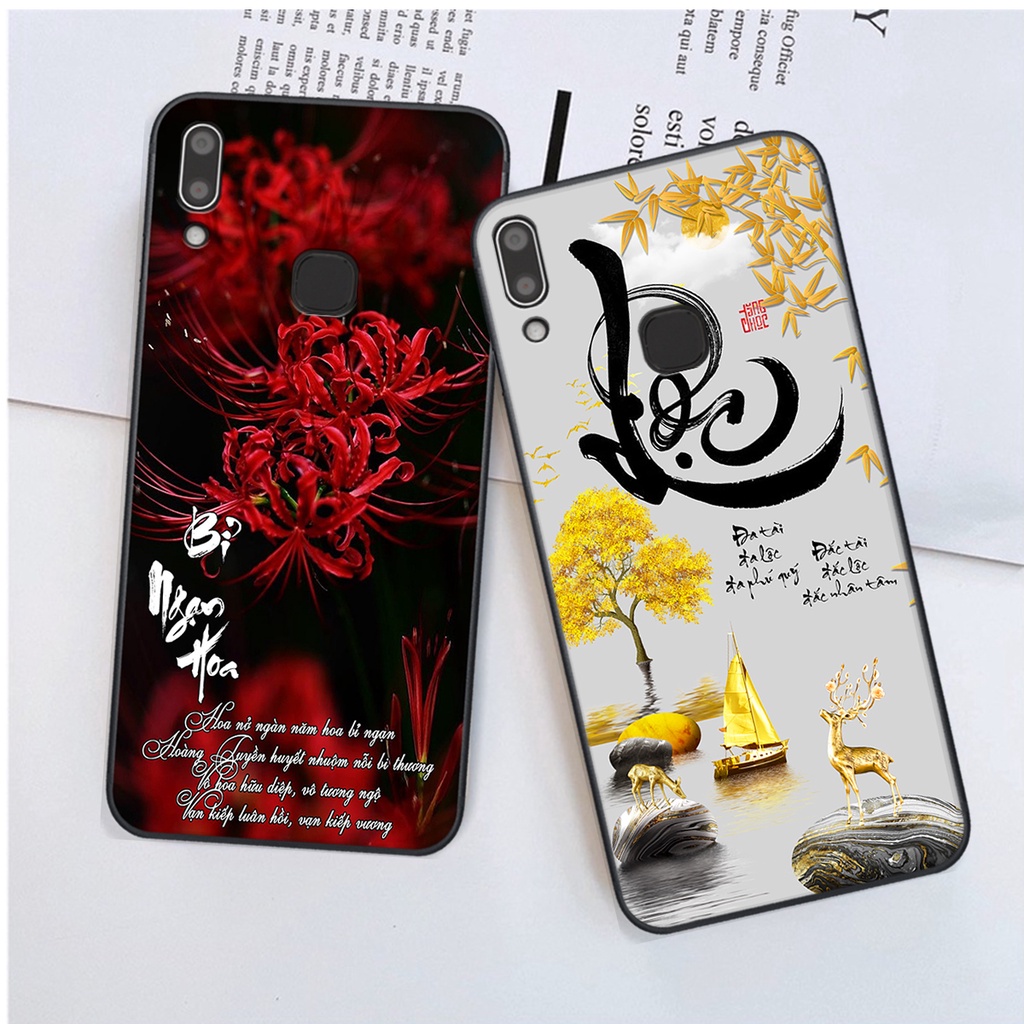 Ốp lưng Vivo Y91 / Y93 / Y95 in hình chữ tài chữ lộc, Cha Mẹ, bình an SIÊU ĐẸP