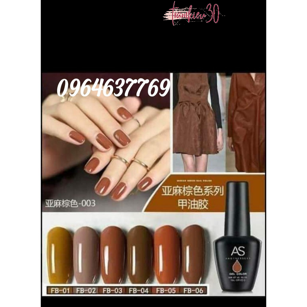 SƠN GEL AS MÃ FB 15ML chai đen