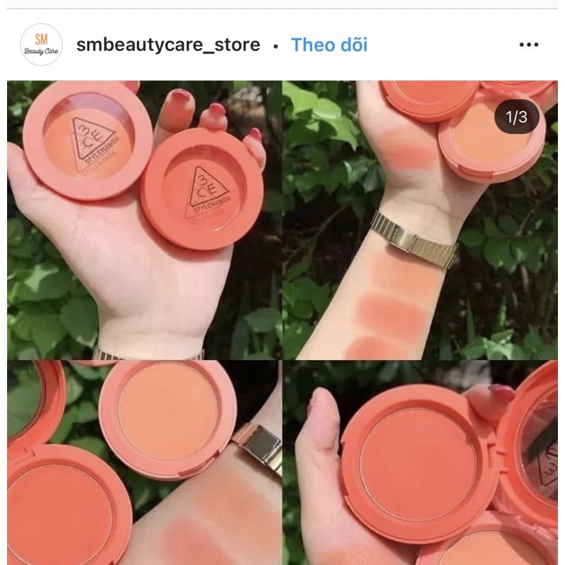 MÁ HỒNG 3CE MOOD FACE BLUSH