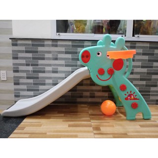 (Freeship)Cầu trượt Bóng rổ 1m4