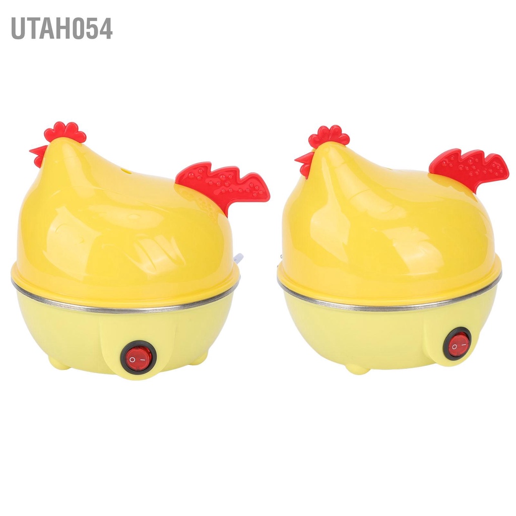 [Hàng Sẵn] Máy Hấp Trứng Hình Gà 7 Ngăn Đa Năng Tiện Dụng【Utah054】