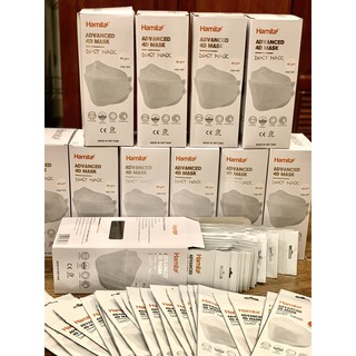 Khẩu Trang 4D Hàn Quốc Hamita (4 lớp kháng khuẩn)