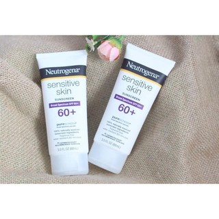 Kem chống nắng Neutrogena sensetive SPF 60+