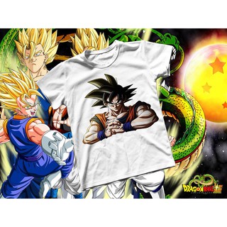 Áo thun Cotton Unisex - Anime - Dragon Ball - Songoku