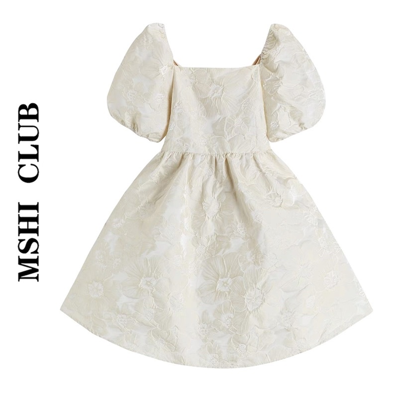 Váy baby doll MSHI CLUB thắt nơ lưng