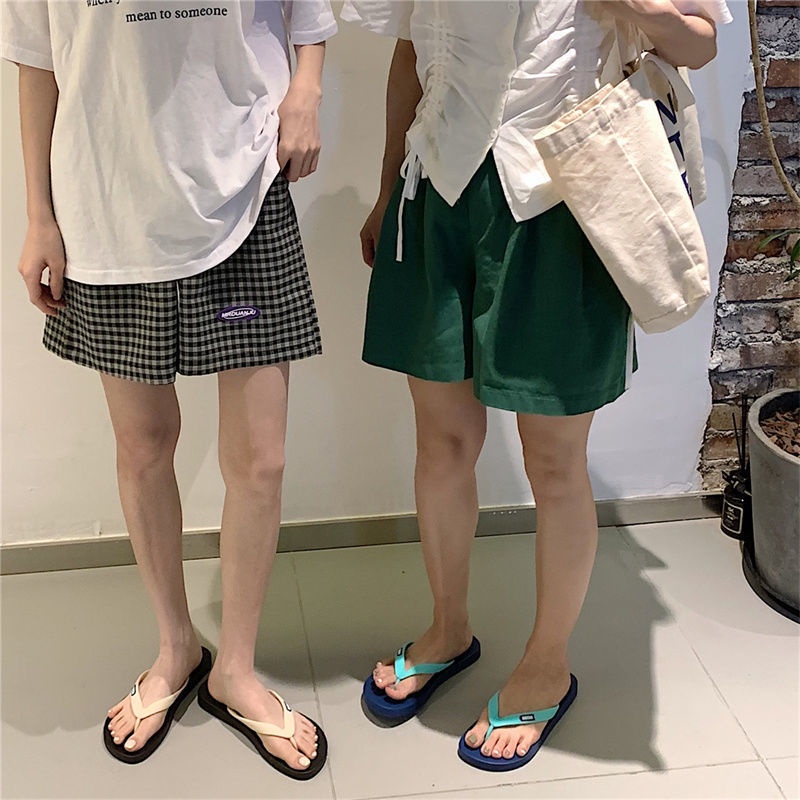 Dép Cao Su Đế Mềm Chống Trượt Thời Trang Hàn Quốc Dành Cho Nam Nữ