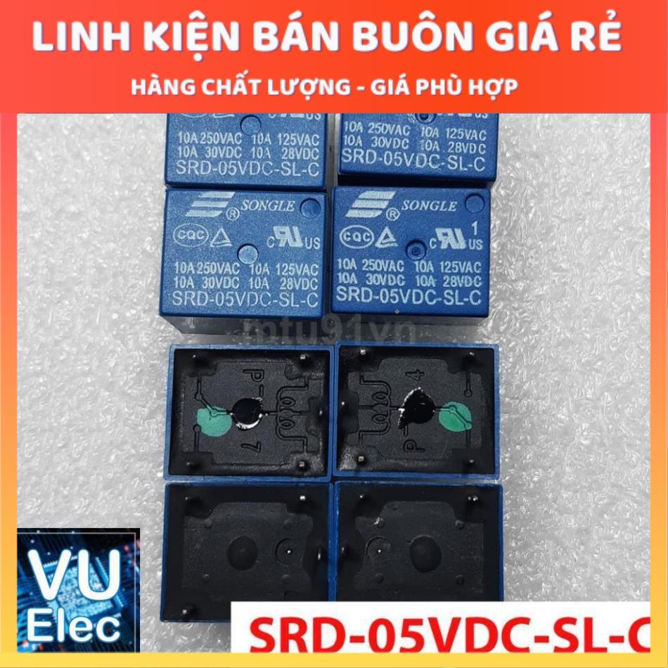 Relay Songle SRD 10A 250V 5 Chân