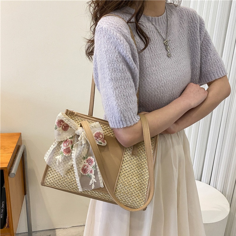 Túi Tote Đeo Vai / Xách Tay Sức Chứa Lớn Thời Trang Mùa Hè Cho Cắm Trại