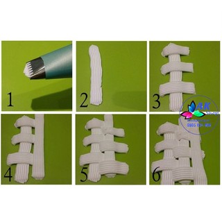 SET 5 ĐUI BẮT VIỀN BÔNG KEM