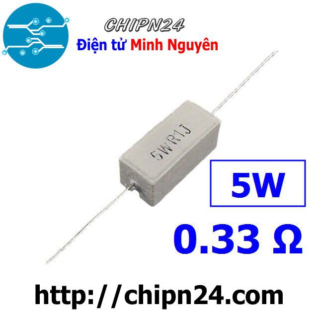 [3 CON] Điện Trở Công Suất 0.33R 5W