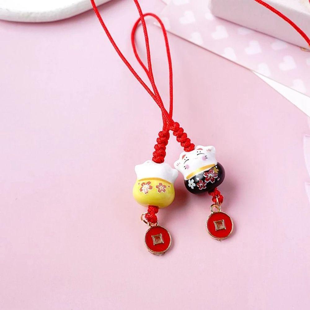 Dây Đeo Điện Thoại / Móc Khóa Họa Tiết Hoạt Hình Dễ Thương