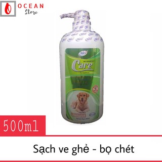Sữa Tắm Bio Care (500ml) Diệt Ve Rận, Bọ Chét, Khử Mùi Chó Mèo