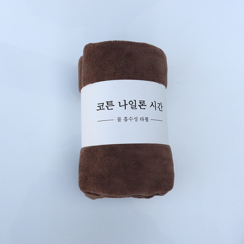 Khăn tắm lông cừu xuất Hàn mềm mịn, thấm hút cao cấp (140cm x 70cm)