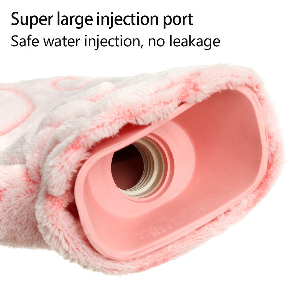 Bình Đựng Nước Nóng 1000ml Bằng Cao Su Dệt Kim Chăm Sóc Bàn Chân