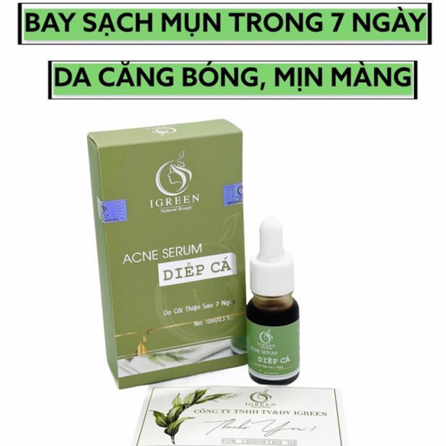 Serum Diếp Cá Hồ Chí Minh