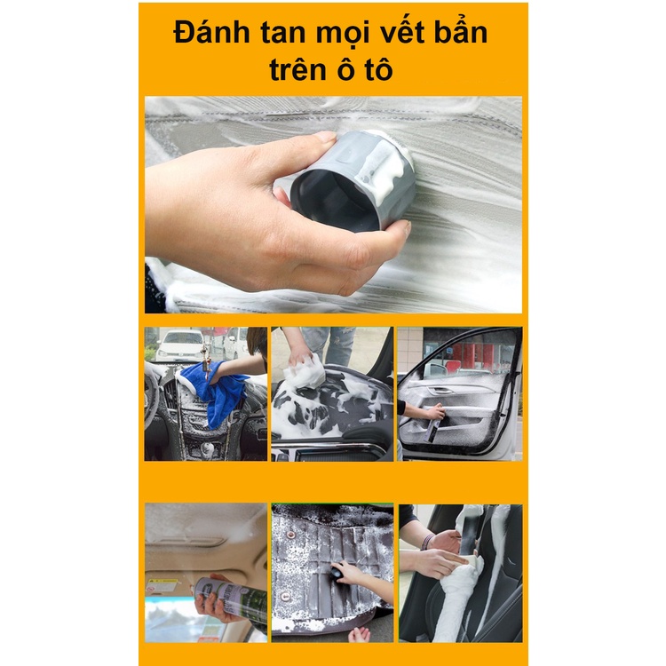 [Siêu Sale] Bình xịt tẩy vết bẩn trên bề mặt da,nỉ, gỗ, nhựa AIBO siêu hiệu quả