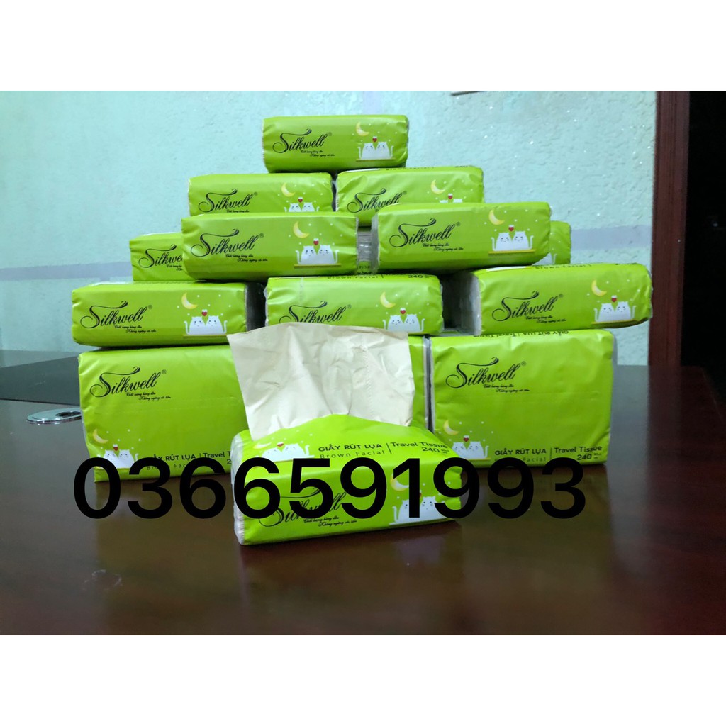 COMBO 3 GÓI KHĂN GIẤY TRE SILKWELL 100t