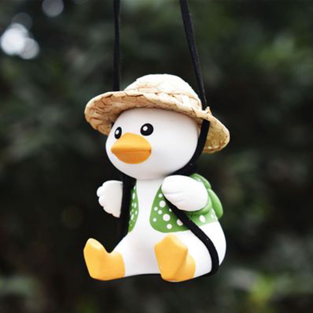 Swinging Duck Car Hanging Ornament Creative Auto Inner Accessories