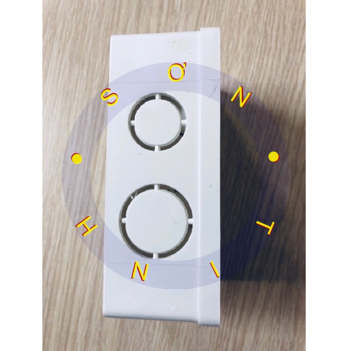 Đế âm, tủ điện tường ĐƠN ĐÔI CHO 2 MẶT ĐƠN chống cháy MPE hàng chính hãng