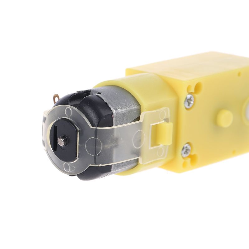 1 Bộ Bánh Xe Nhựa Kèm Động Cơ Bánh Răng DC3-6V Cho Robot Thông Minh