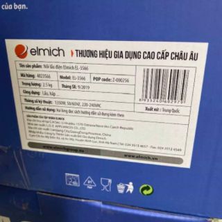 NỒI LẨU -HẤP ĐIỆN ĐA NĂNG ELMICH( BH CHÍNH HÃNG)