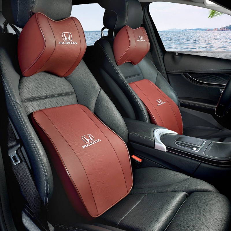 Honda Headrest Neck Pillow Car Seat Cushion Chic CRV Crown Road Xrv Civic Accord Lingpai Car Back Cushion Fashion Car Department Store