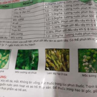 thuốc trừ bệnh DITHANE  M-45 1KG